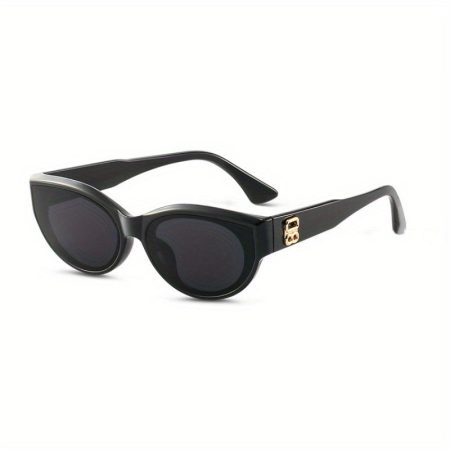 1 PC Korean Style Oval Cat Eye SunglassesSmall Frame Sunglasses UV Protection And Sun Protection Sunglasses