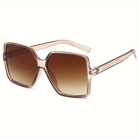 New Women's Large Anti-uv Sunglasses Ins Square Slim Sunglasses Fashion Sunscreen Glasses