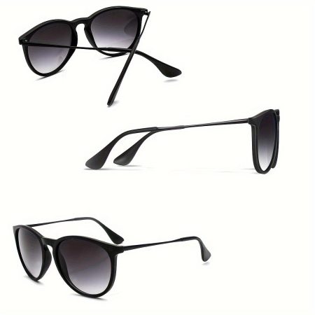 Polarized Fashion Sunglasses For Men Womens - Vintage Round Style For Hiking, Fishing & Golf | PC Frame, TAC Lens